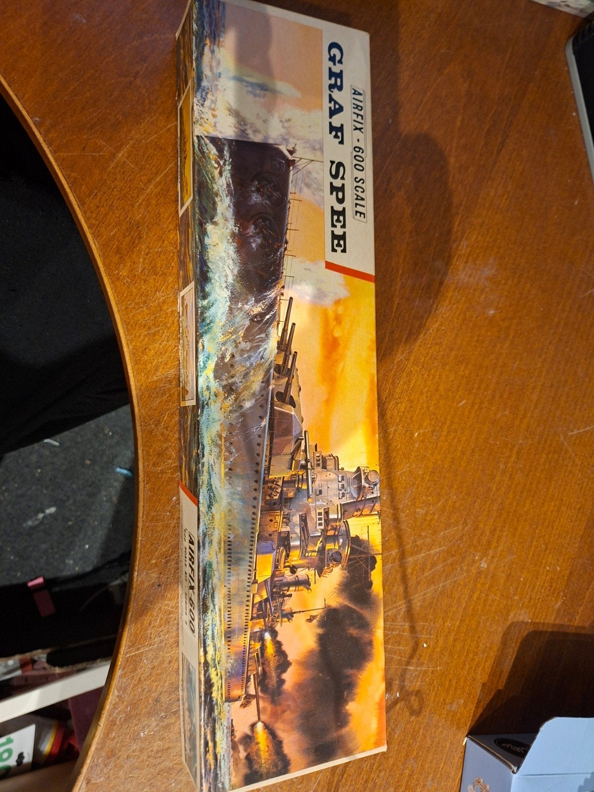 Airfix Graf Spee 1:600 Modelbouwkit - Nieuw in doos, Verzenden, Nieuw, 1:200 of kleiner, Airfix