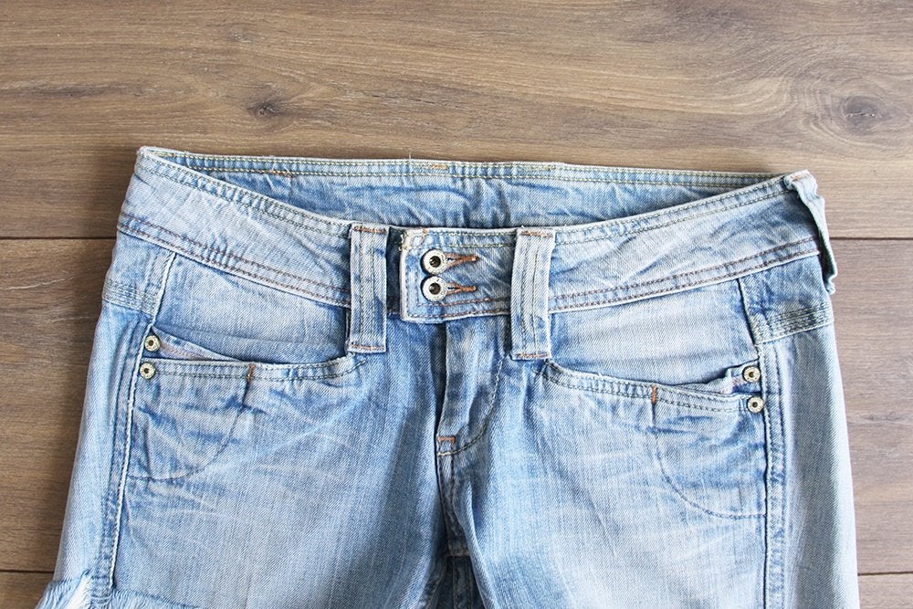 Pepe Jeans Spijkerbroek Kort - 91 (Size W27/L32) € 25,-, Blauw, Ophalen of Verzenden, Zo goed als nieuw, W27 (confectie 34) of kleiner