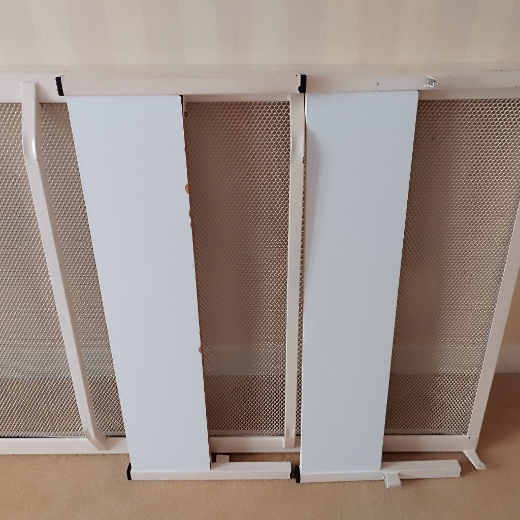Bed Stalen Frame Wit, Huis en Inrichting, Slaapkamer | Bedden, Ophalen, Gebruikt, 90 cm, Eenpersoons