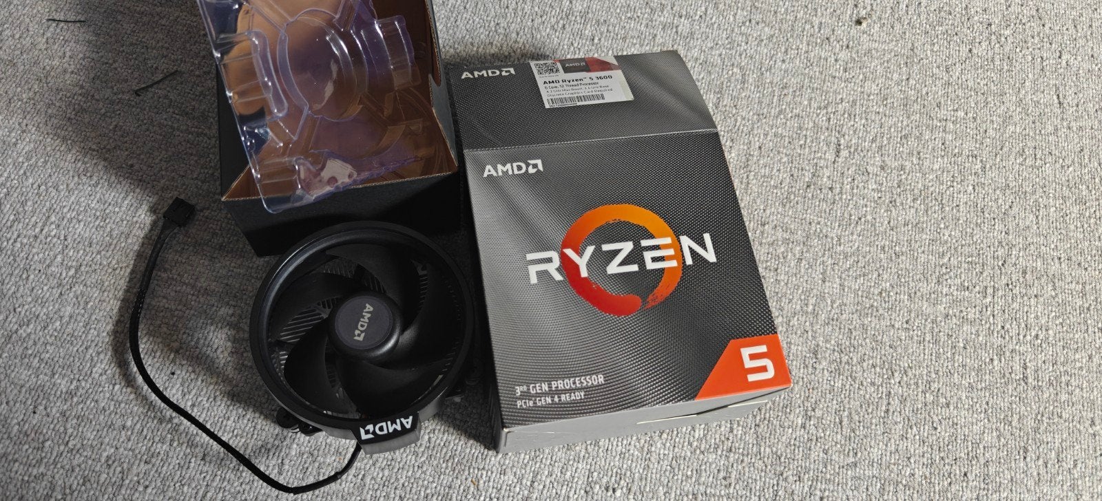AMD Wraith Stealth Koeler (zonder processor), Ophalen of Verzenden, Zo goed als nieuw, AMD Wraith Stealth Koeler, AM4