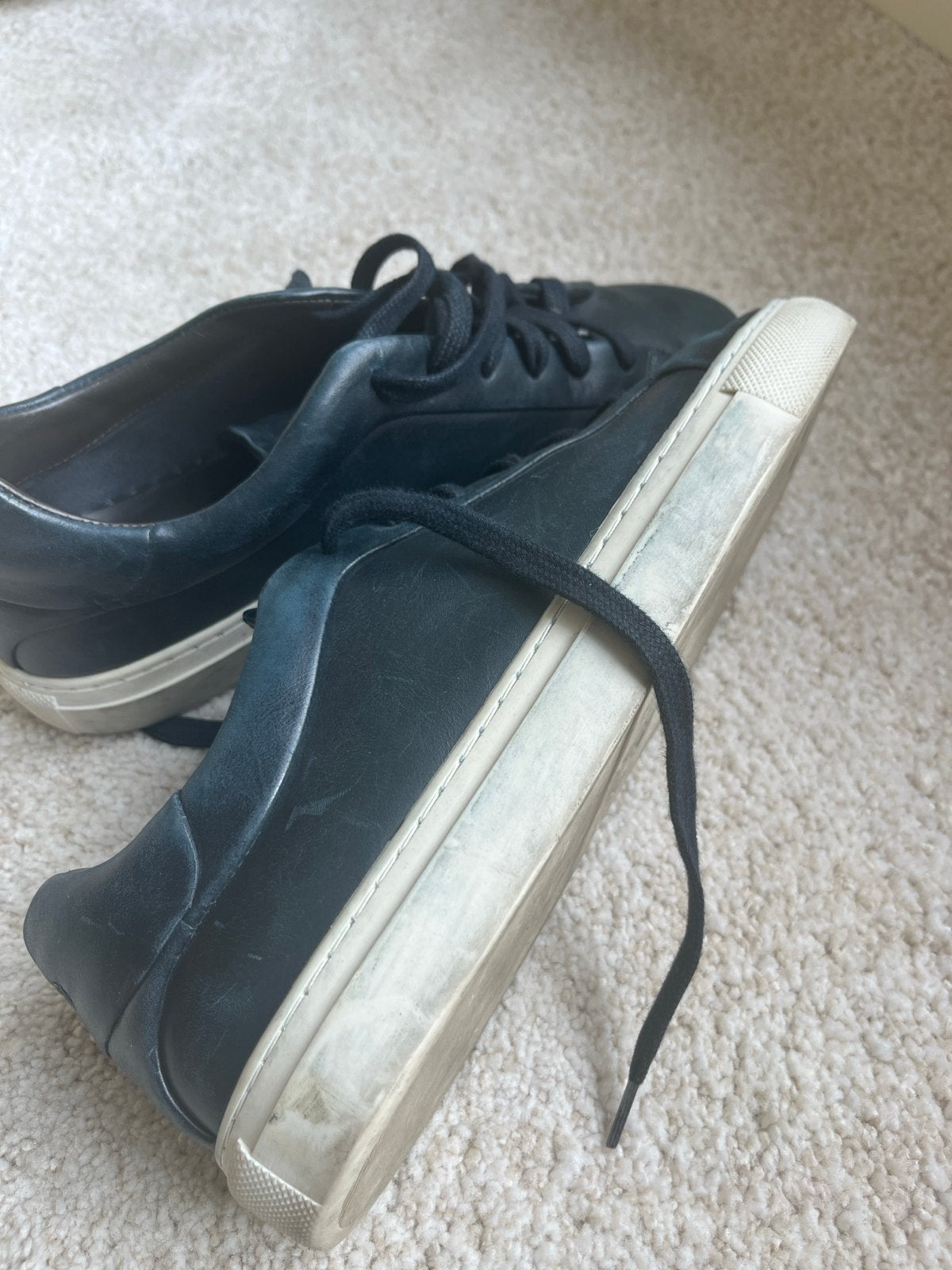 Massimo Dutti  Sneakers Maat 39 donkerblauw, Zwart, Ophalen of Verzenden, Sneakers of Gympen, Gedragen