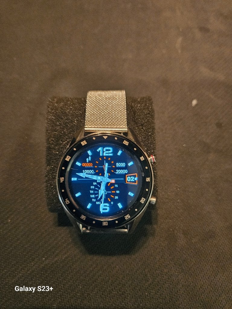 Smarthorloge / Sporthorloge Microwear L7 Smart Watch Men, Ophalen, Zwart, Zo goed als nieuw, Microwear L7