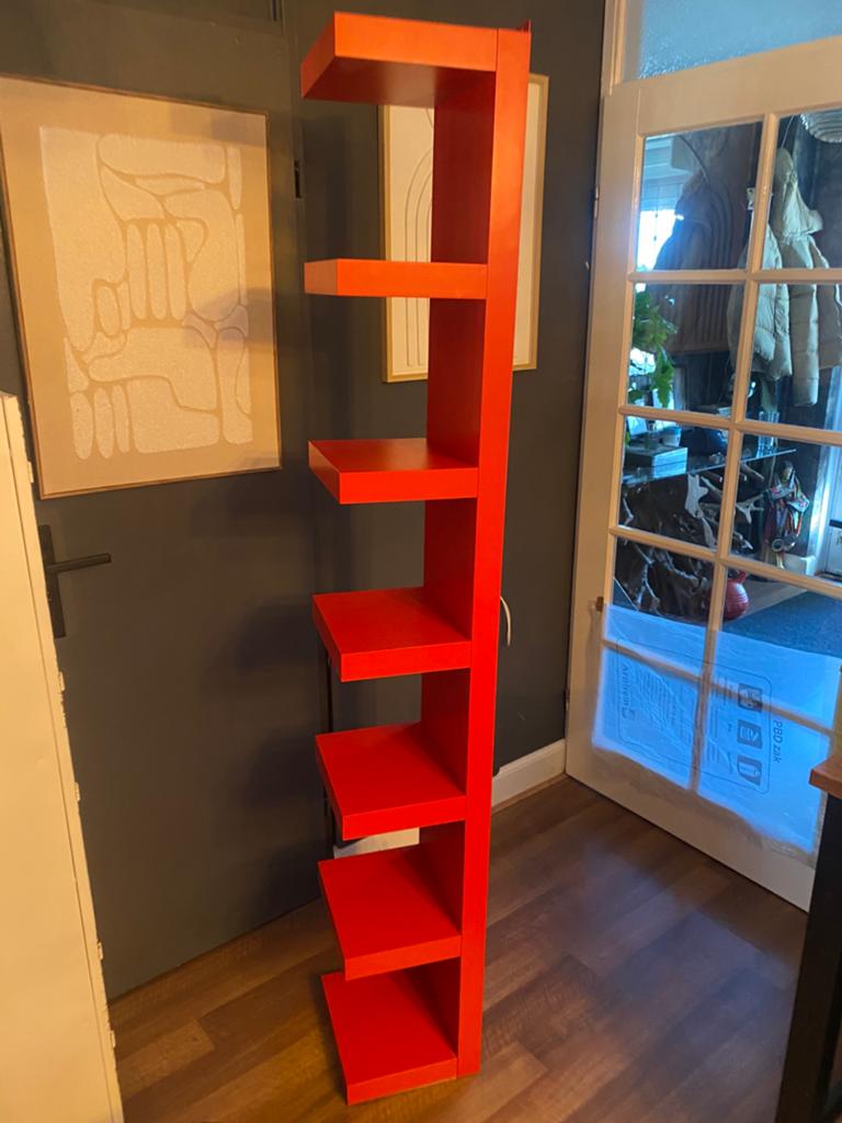 Ikea Lack wandrek zgan, Huis en Inrichting, Ophalen, Zo goed als nieuw, Hout, Cd's