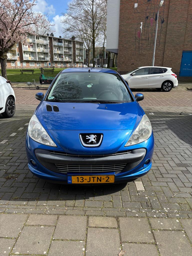 Peugeot 206+ 1.4 5D 2009 Blauw, Auto's, Peugeot, Voorwielaandrijving, 206+, 31 €/maand, 4 cilinders
