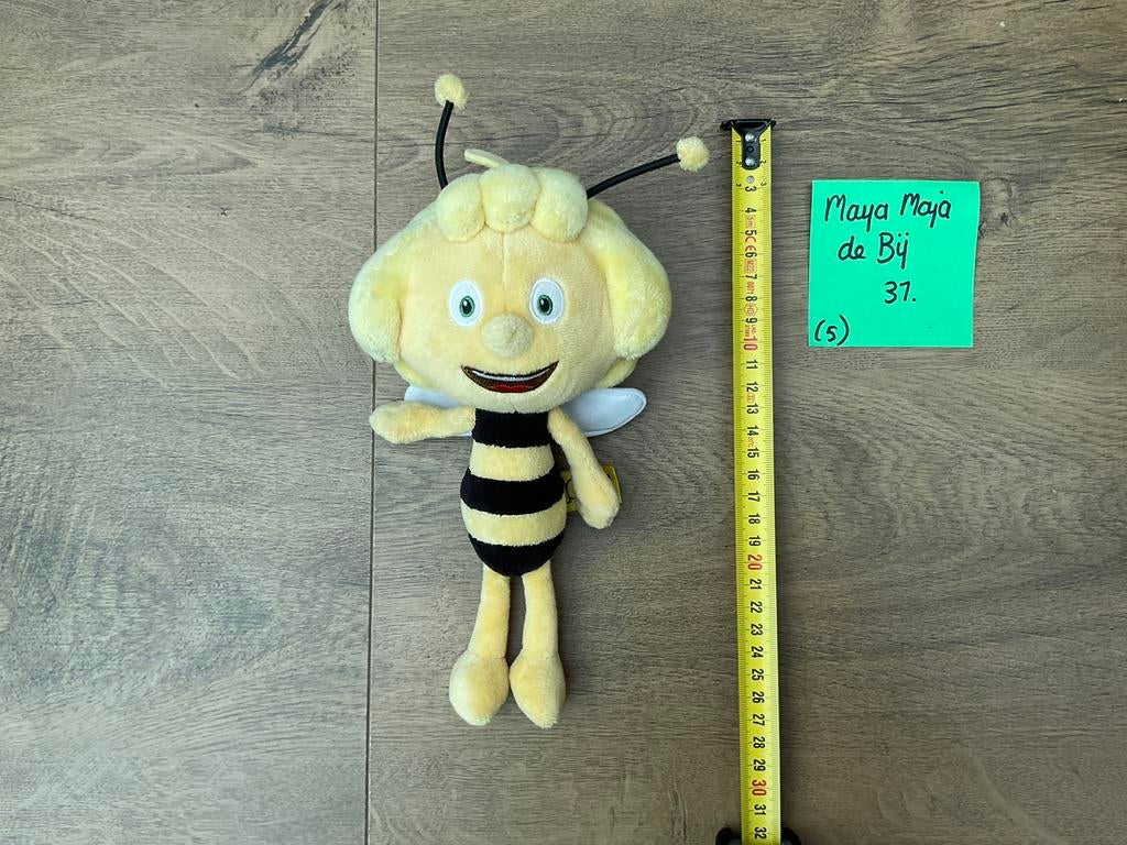 Nieuwe Maya Maja de bij knuffel 25 cm Studio 100, Ophalen, Overige figuren, Nieuw, Beeldje of Figuurtje