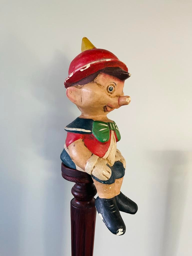 Vintage Pinokkio beeldje, Ophalen of Verzenden, Gebruikt, Mens