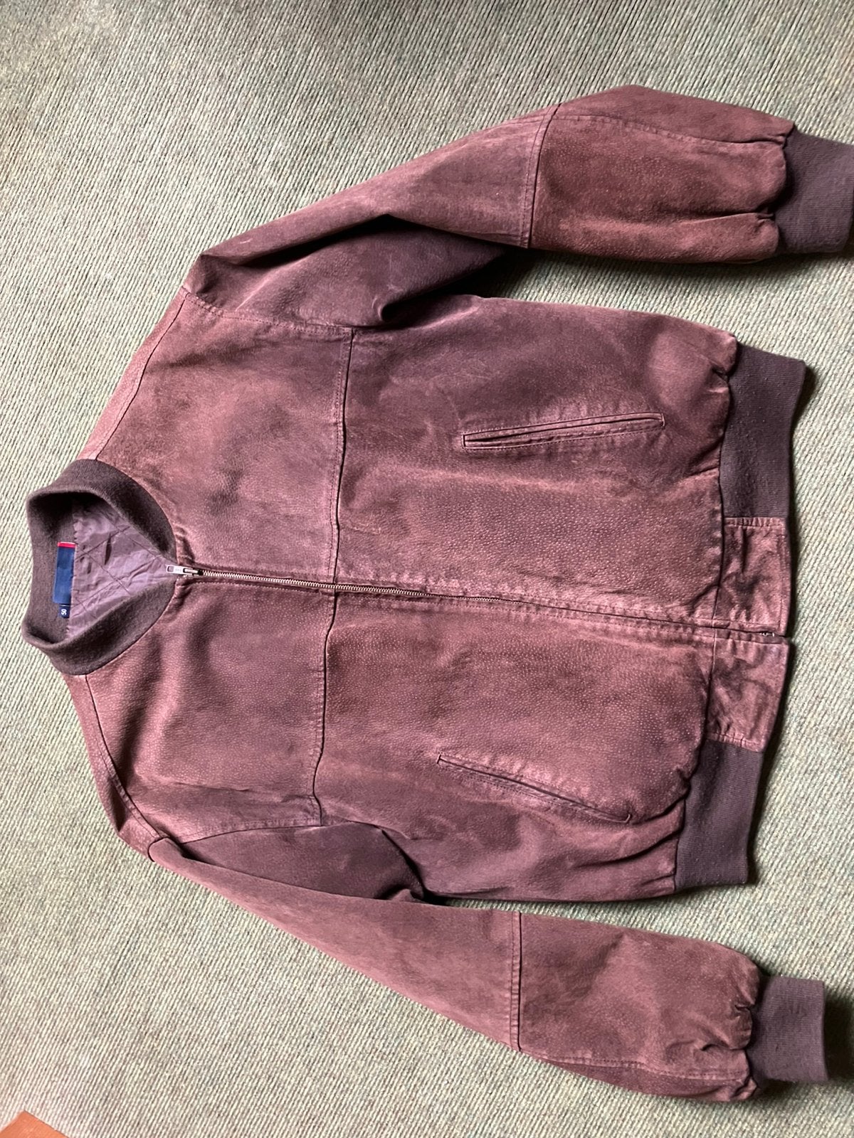 Leren jack M, Ophalen of Verzenden, Gedragen, Maat 48/50 (M), Bruin