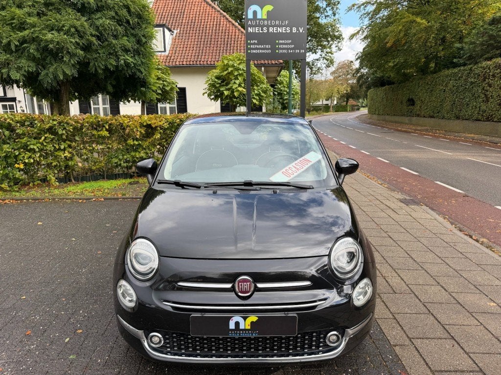 Fiat 500 1.2/LMV/Garantie/Pano/APK/Beurt, Gebruikt, 4 cilinders, Met garantie (alle), 4 stoelen
