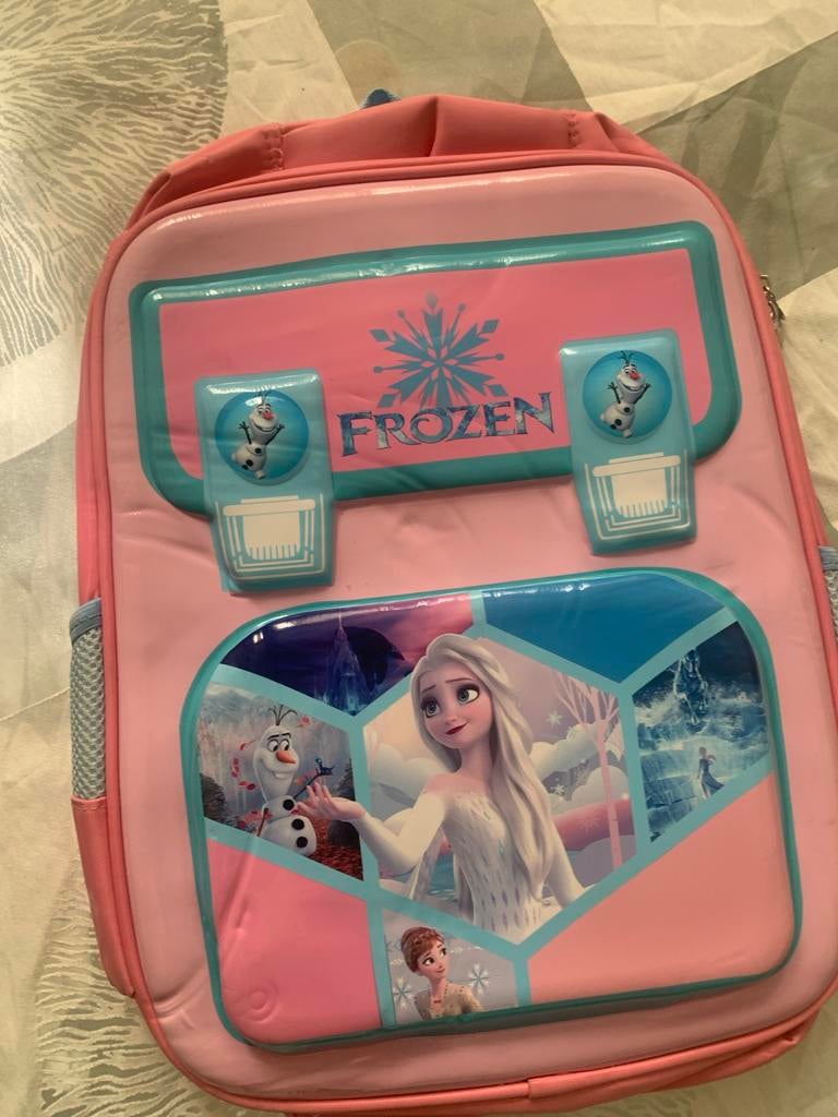 Nieuwe Roze Frozen Rugtas voor Meisjes, Rugtas, Nieuw, Ophalen of Verzenden, Roze