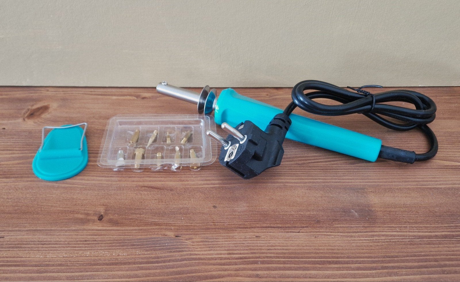 Houtbrandset / Houtbrandpen met 9 opzetstukken (Ongebruikt), Nieuw, Ophalen of Verzenden, Overige materialen, Elektrisch