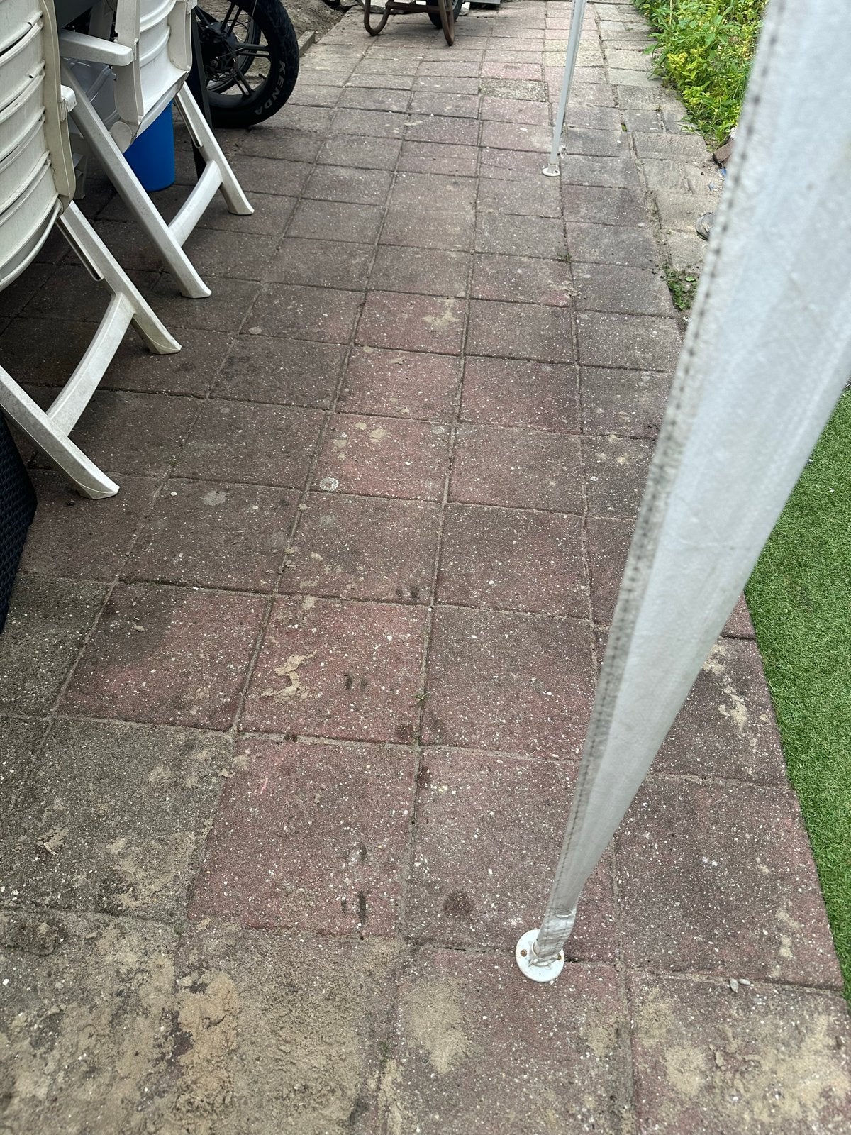 Gebruikte terrastegels, Ophalen, Gebruikt, Klinkers, 10 m² of meer