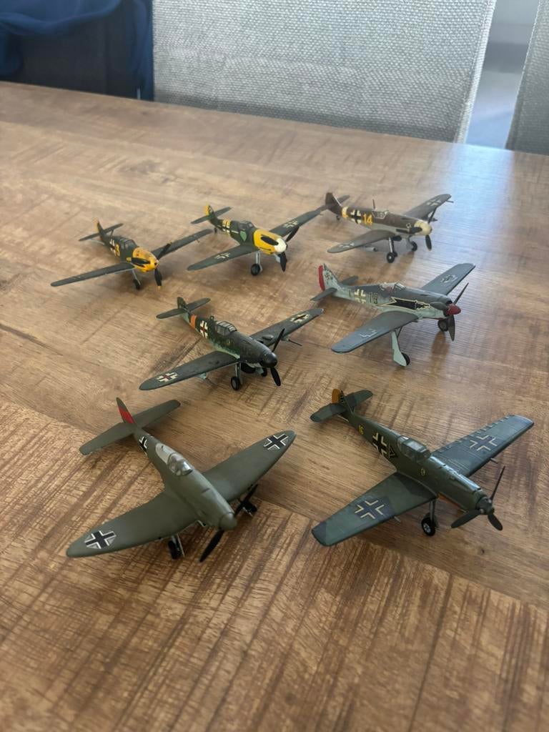Duitse vliegtuigen ww2 1/72, Overige merken, 1:72 tot 1:144, Ophalen of Verzenden, Zo goed als nieuw