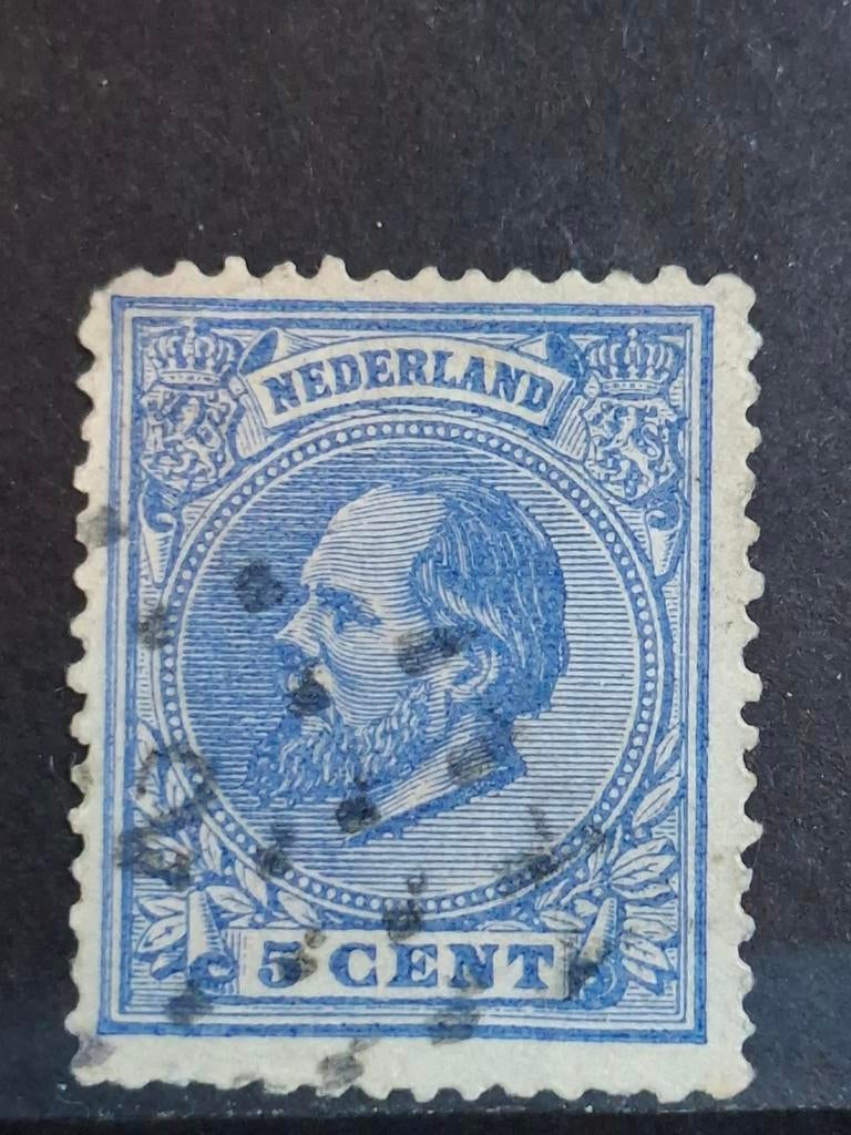 Puntstempel zegel nr 2 Almelo nvph nr 19, Postzegels en Munten, Postzegels | Nederland, Ophalen of Verzenden