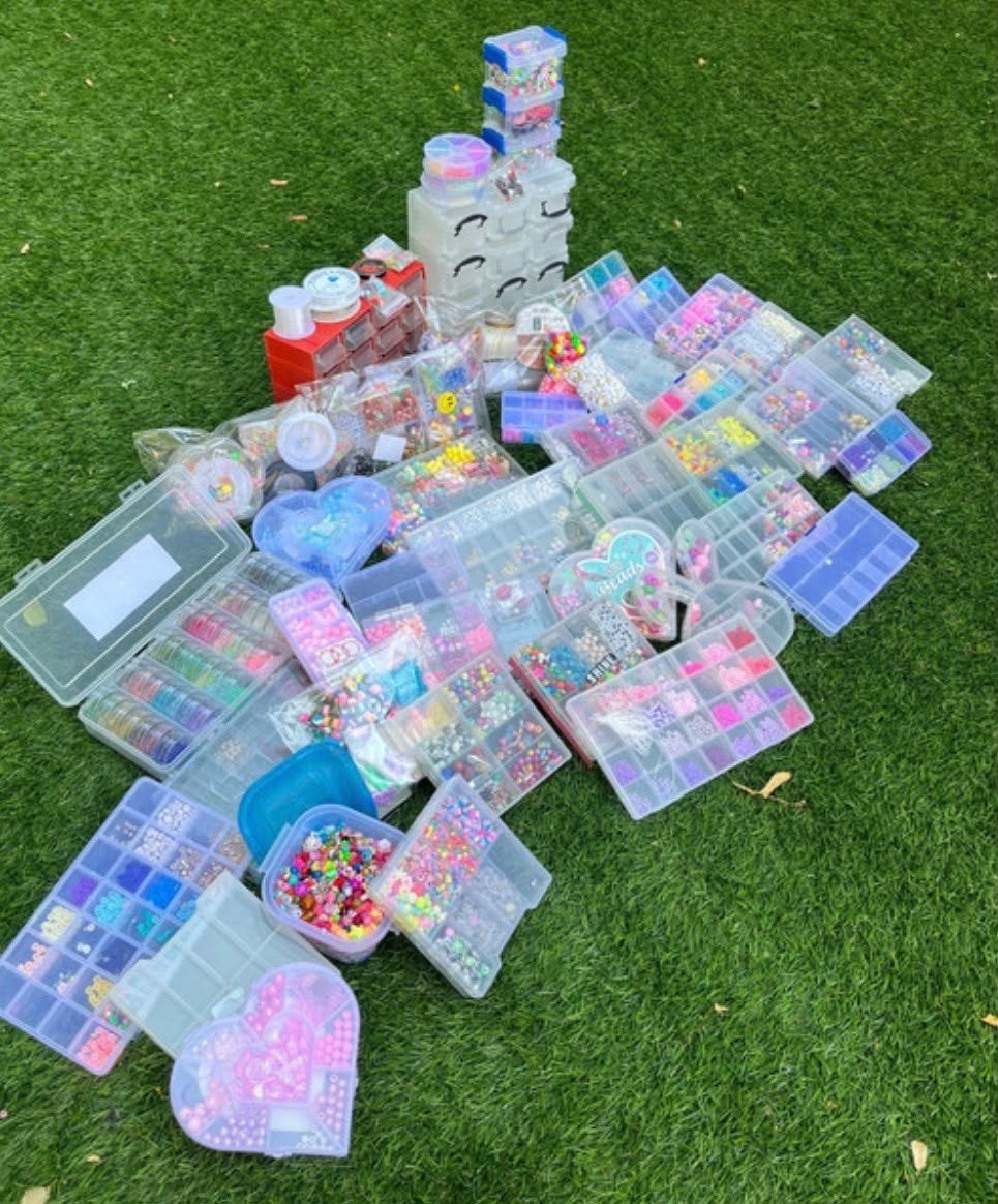 Grote collectie kralen, Ophalen, Gebruikt, Overige typen