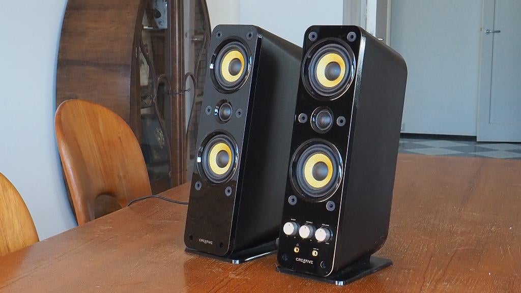 Creative T40 Series II PC luidspreker set, Computers en Software, Pc speakers, Ophalen of Verzenden, Zo goed als nieuw, Audiokanaal 2