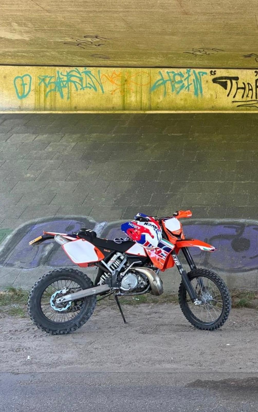 KTM EXC 250 2-takt uit 2001, Enduro