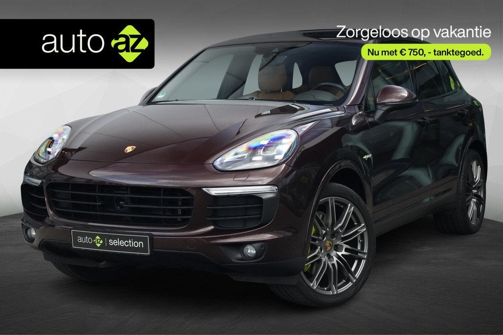 Porsche Cayenne 3.0 S E-Hybrid Platinum Edition / Panorama /, Auto's, Porsche, Bedrijf, Te koop, Cayenne, 4x4, ABS, Achteruitrijcamera