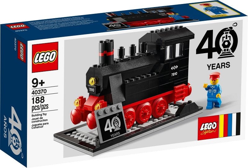 Lego Steam Engine nr 40370, Lego, Lego, Overige thema's, Lego