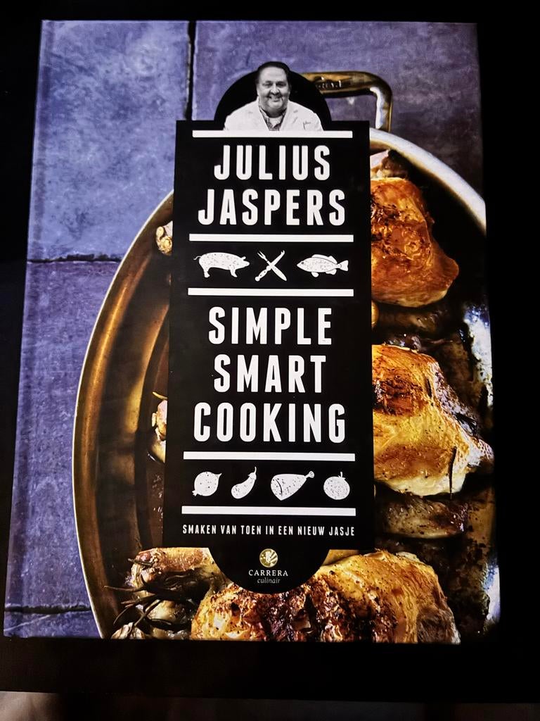 Julius Jaspers - Simple Smart Cooking, Boeken, Voorgerechten en Soepen, Ophalen of Verzenden, Zo goed als nieuw, Gezond koken