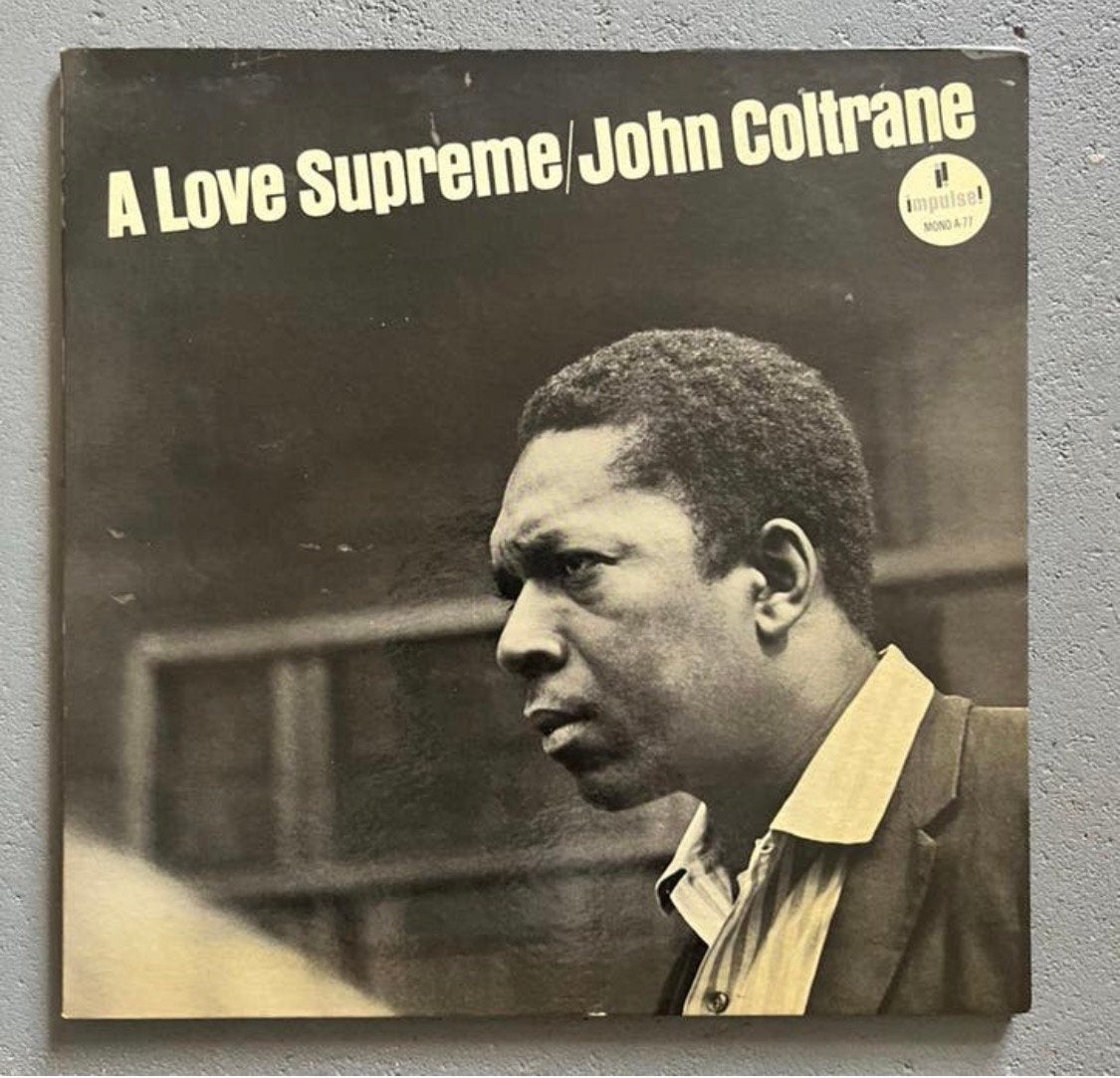 lp jazz vinyl elpee John Coltrane Love Supreme Impulse! A-77, Ophalen, Jazz, LP