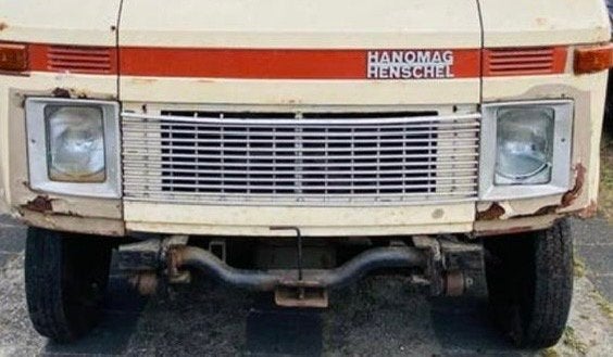 Hanomag Henschel F40 Grille 1972, Ophalen, Gebruikt, Voor, Oldtimer onderdelen