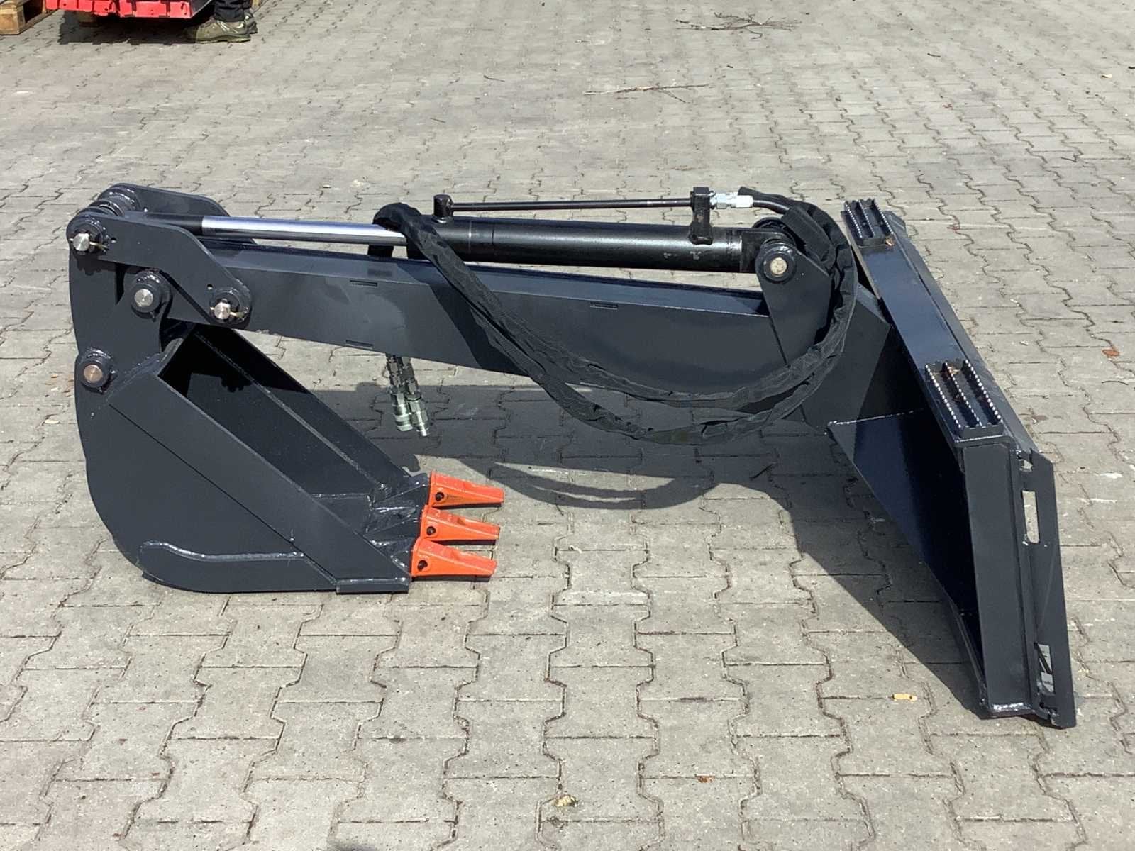 Hydraulische giek met graafbak