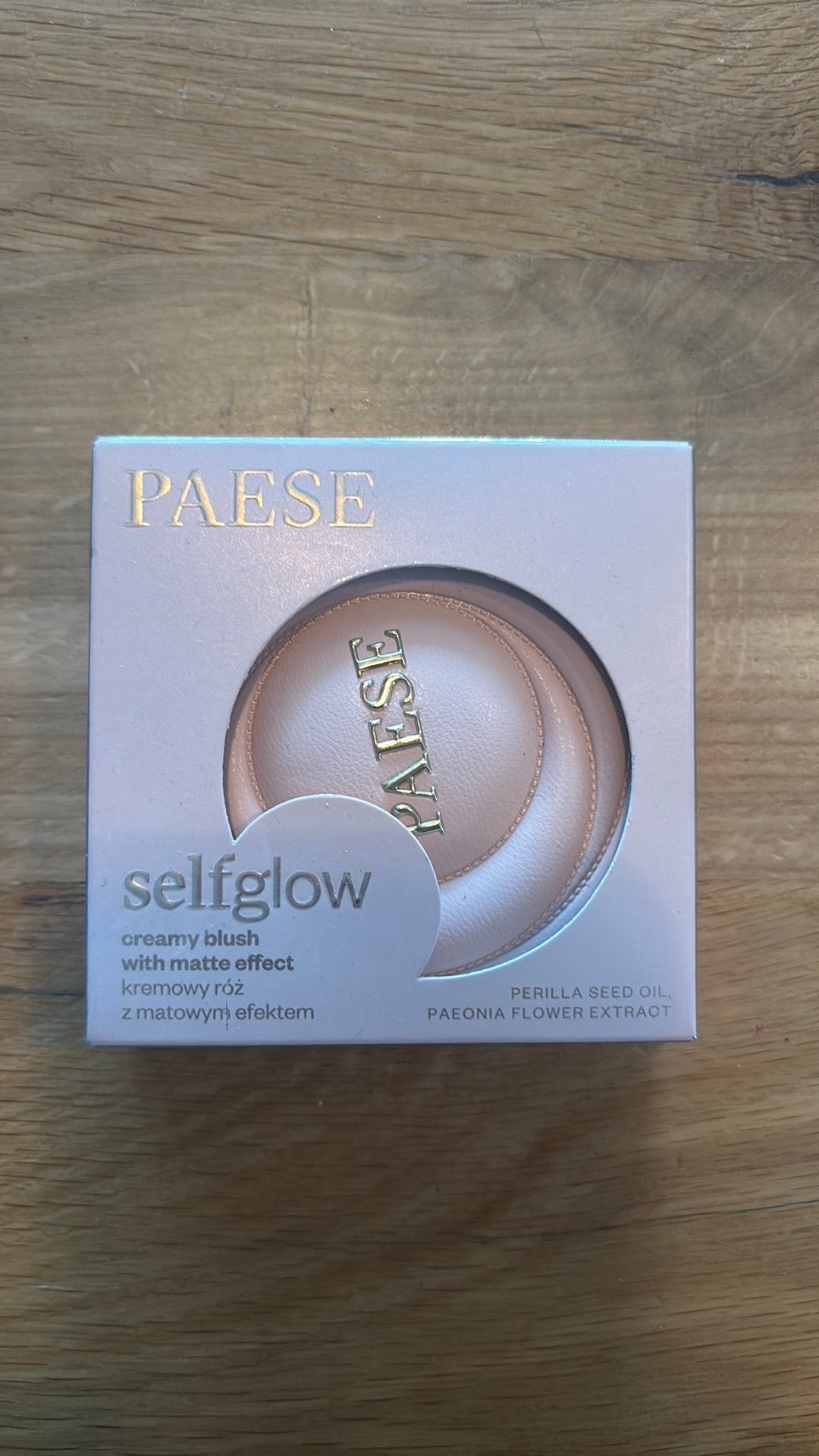 PAESE Selfglow Creamy Blush met Matte Effect - Nieuw, Wangen, Nieuw, Ophalen of Verzenden, Make-up