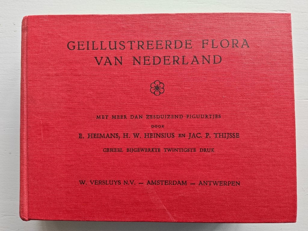 Geïllustreerde Flora van Nederland - 20e Druk, Ophalen of Verzenden, Gelezen, Overige