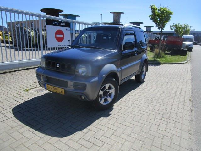 Suzuki Jimny 1.3 JLX 4WD, Airco, 86 pk, 4 stoelen, Metallic lak, Zwart