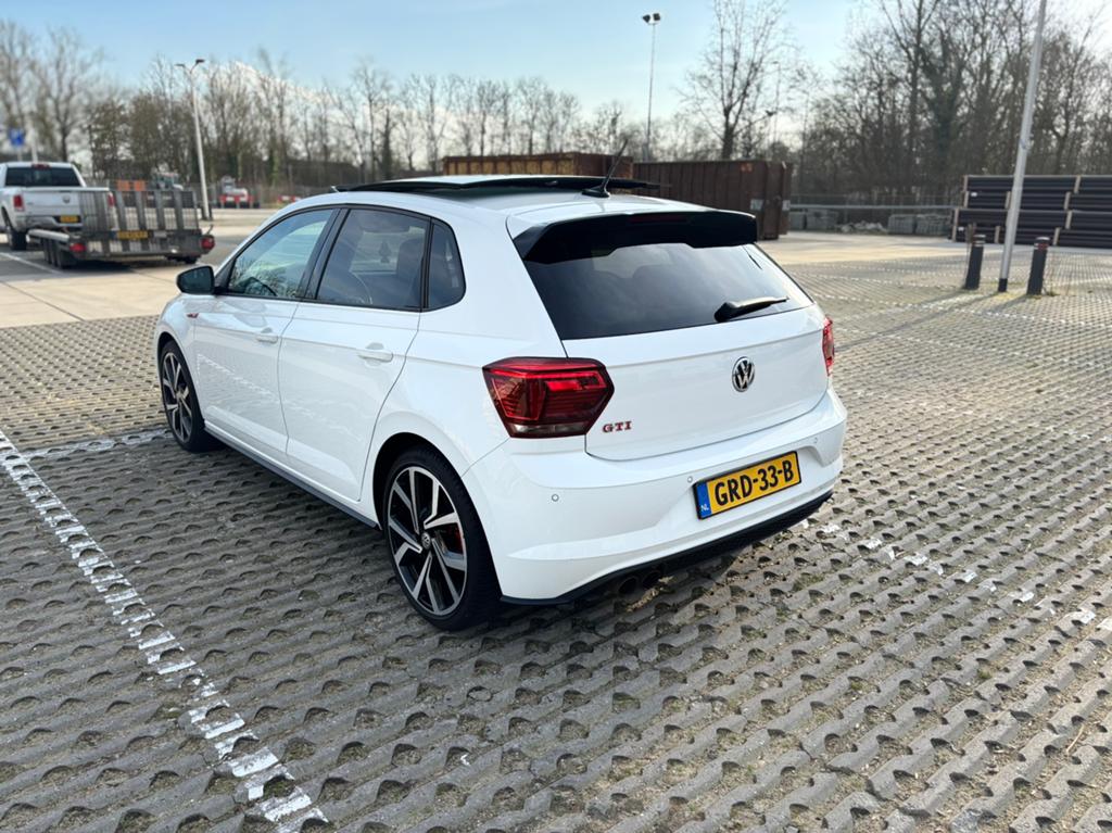 Volkswagen Polo 2.0 TSI 200pk 6-DSG 2018 Wit, Auto's, 4 cilinders, 1984 cc, Wit, 1200 kg