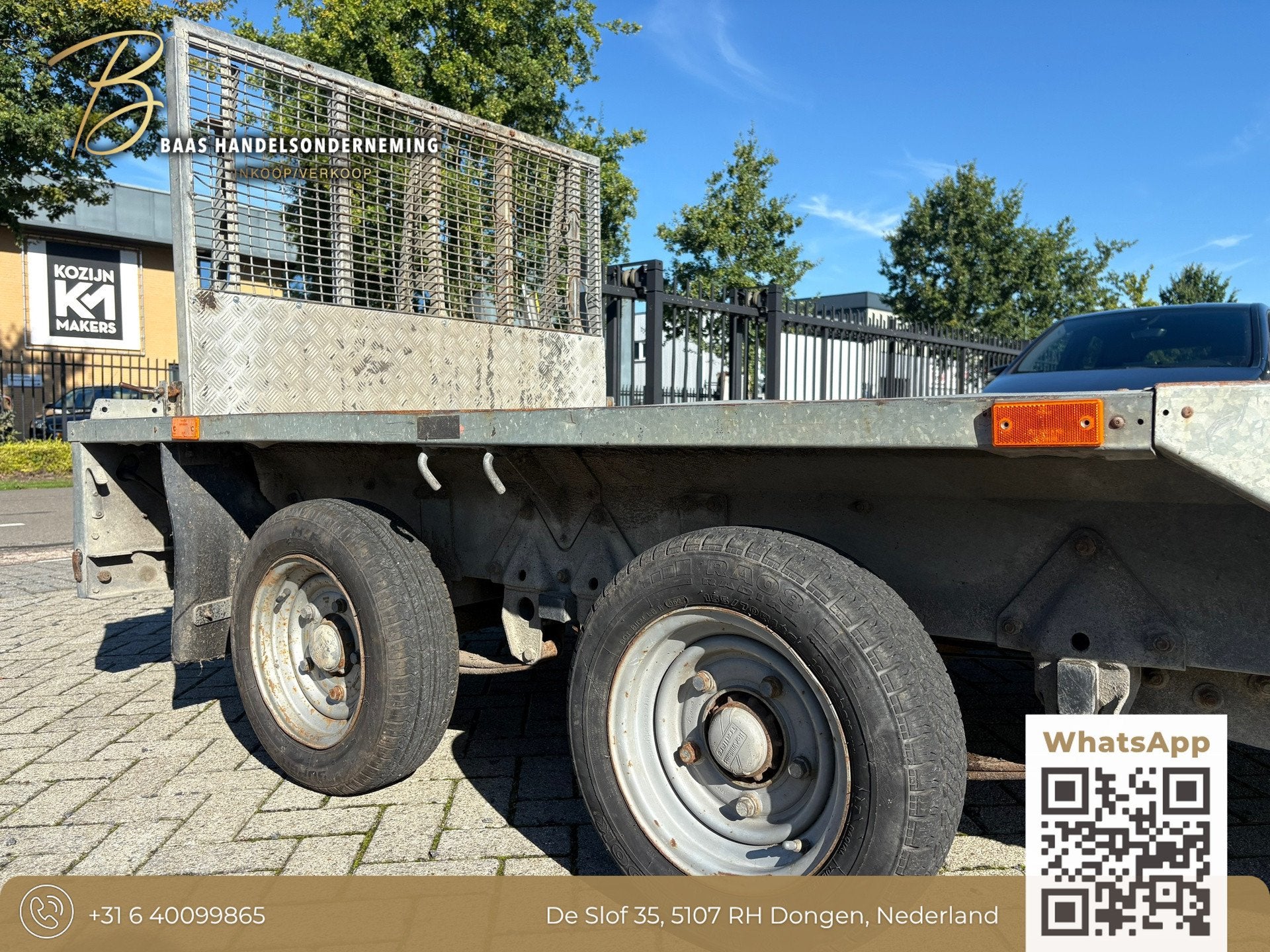 Ifor williams GX6 Machinetransporter | 3500KG | Aluminium la, Gebruikt