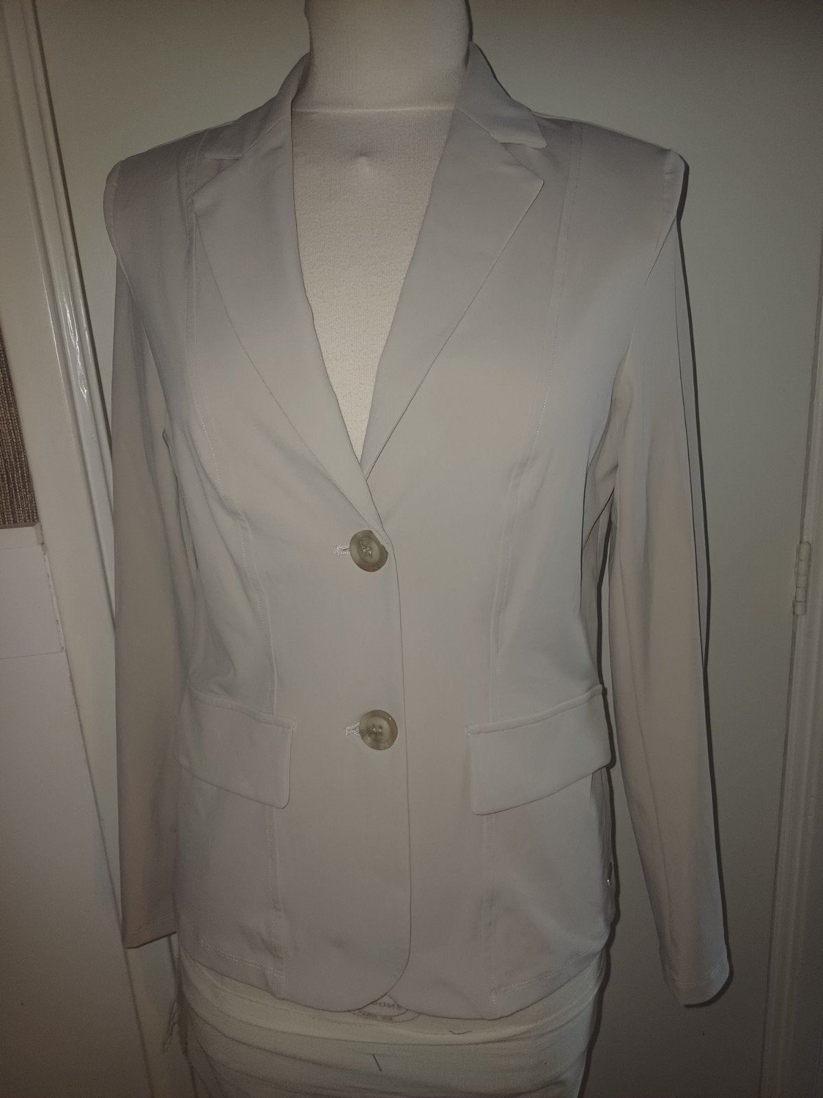 Mi Piace Travel Blazer Beige Maat M, Maat 38/40 (M), Mp, Beige, Nieuw