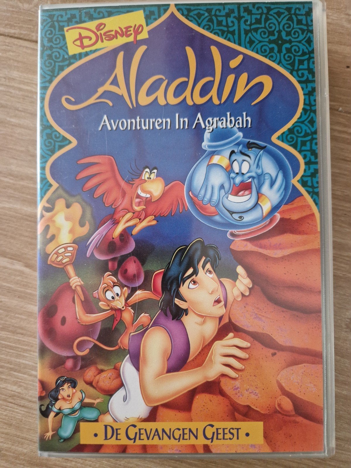 Disney Aladdin: Avonturen In Agrabah - De Gevangen Geest VHS, Cd's en Dvd's, VHS | Film, Gebruikt, Alle leeftijden, Kinderfilm