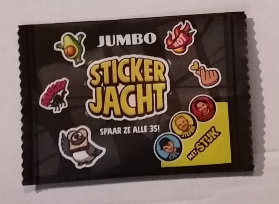 Jumbo stickers jacht, Verzamelen, Jumbo, Ophalen