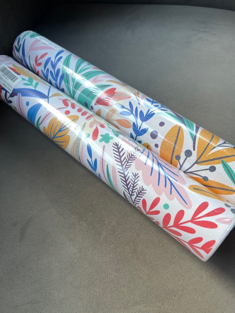 Nieuwe rollen zelfklevend behang – Kleurrijk patroon, Ophalen, Meerkleurig