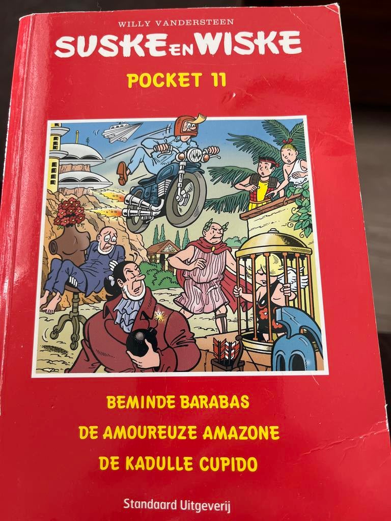 Suske en Wiske Pocket 11 - Beminde Barabas e.a., Boeken, Stripboeken, Eén stripboek, Ophalen of Verzenden, Gelezen