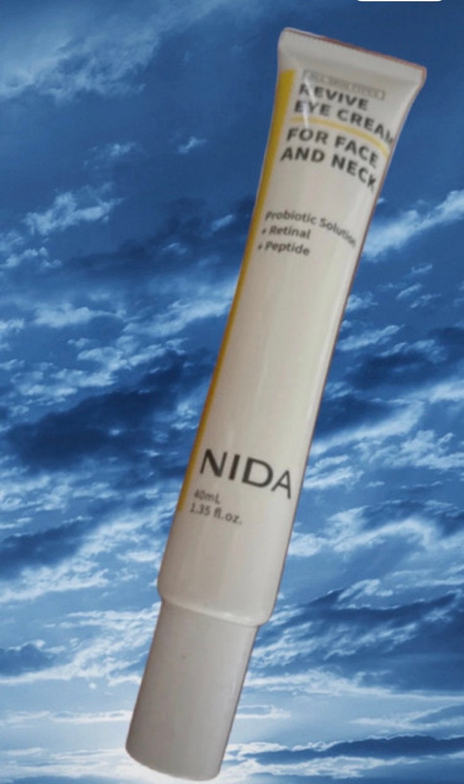 NIDA Revive Oogcrème voor Gezicht en Hals 40ml, Ophalen of Verzenden, Nieuw, Gehele gezicht, Verzorging