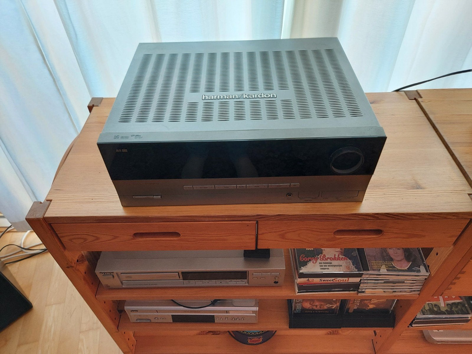 Harman Kardon AVR 2550 AV Receiver, Overige merken, Gebruikt, Ophalen of Verzenden, 60 tot 120 watt