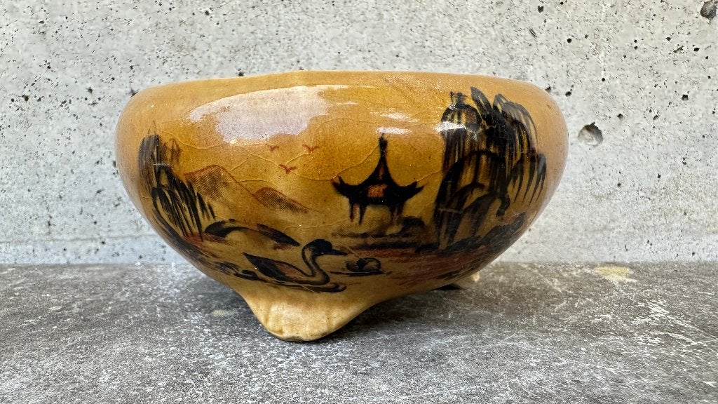 Bonsai schaal pot Ø10x5cm (5*), Ophalen of Verzenden, Zo goed als nieuw, Overige vormen, Aardewerk