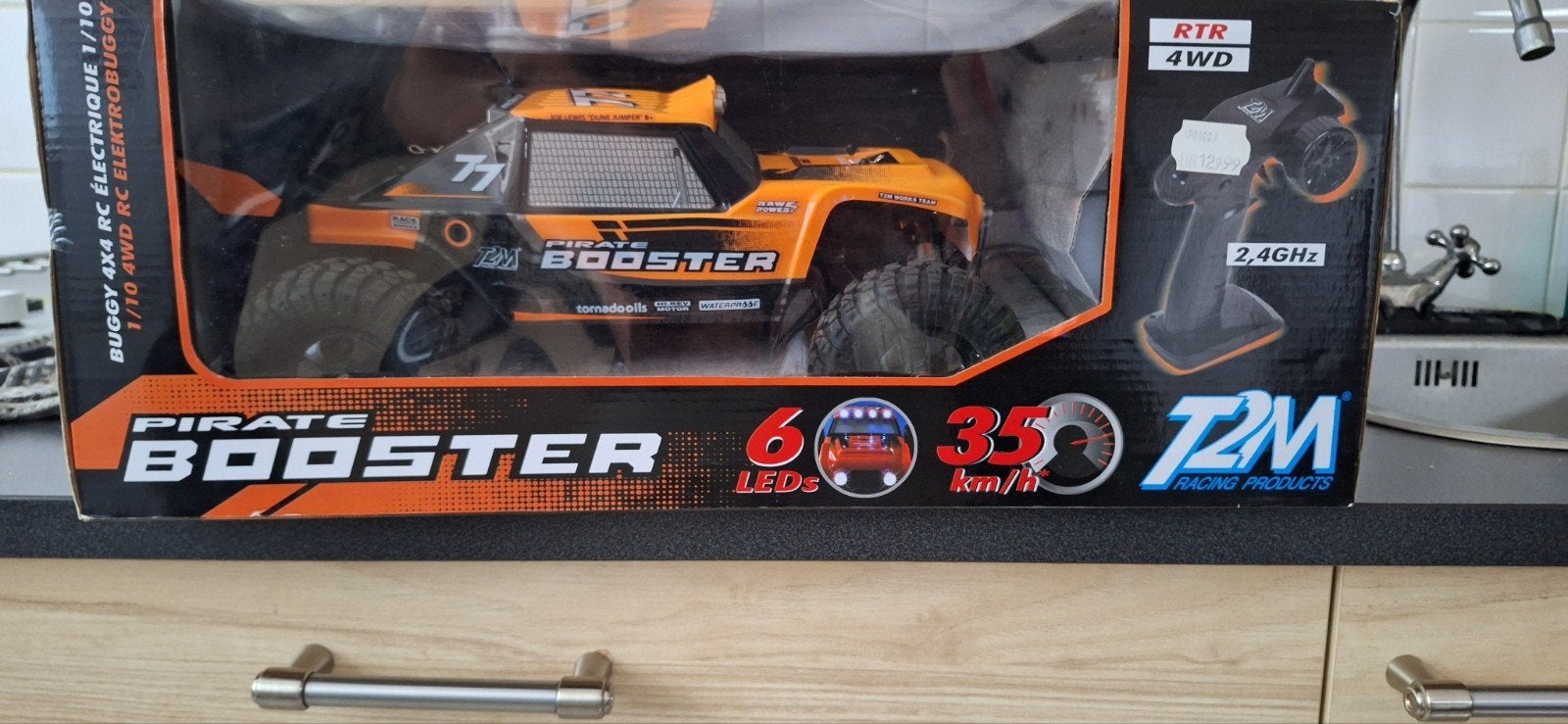 Pirate Booster RC Buggy 4x4, Gebruikt, Auto, Groter dan 1:32, Ophalen