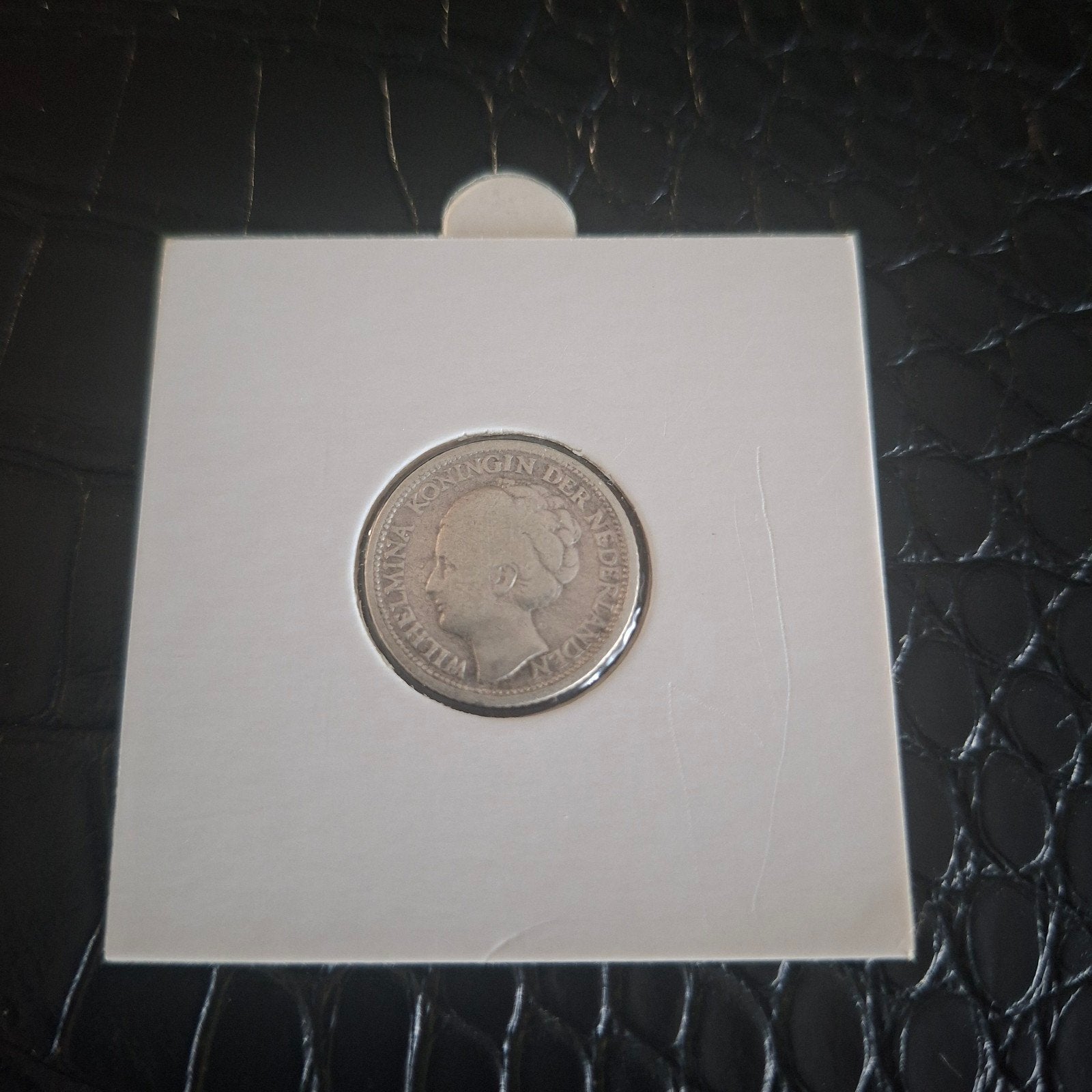 Zilveren 25Cent 1943 E, Ophalen of Verzenden, Koningin Wilhelmina