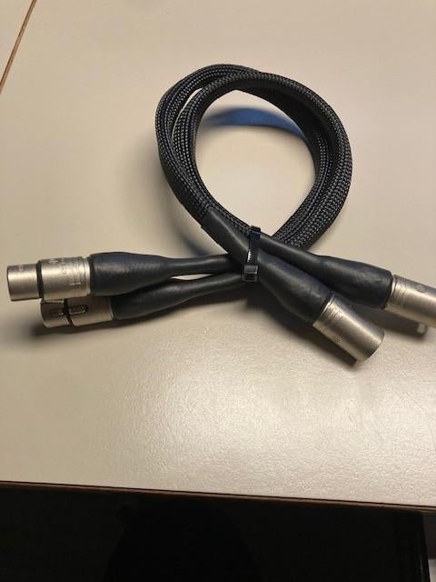 XLR kabel DIY zwart, Ophalen of Verzenden, Minder dan 2 meter, Interlink-kabel