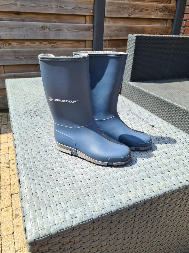 Dunlop kaplaarzen maat 31, Ophalen, Gebruikt, Regenlaarzen, Kinderen