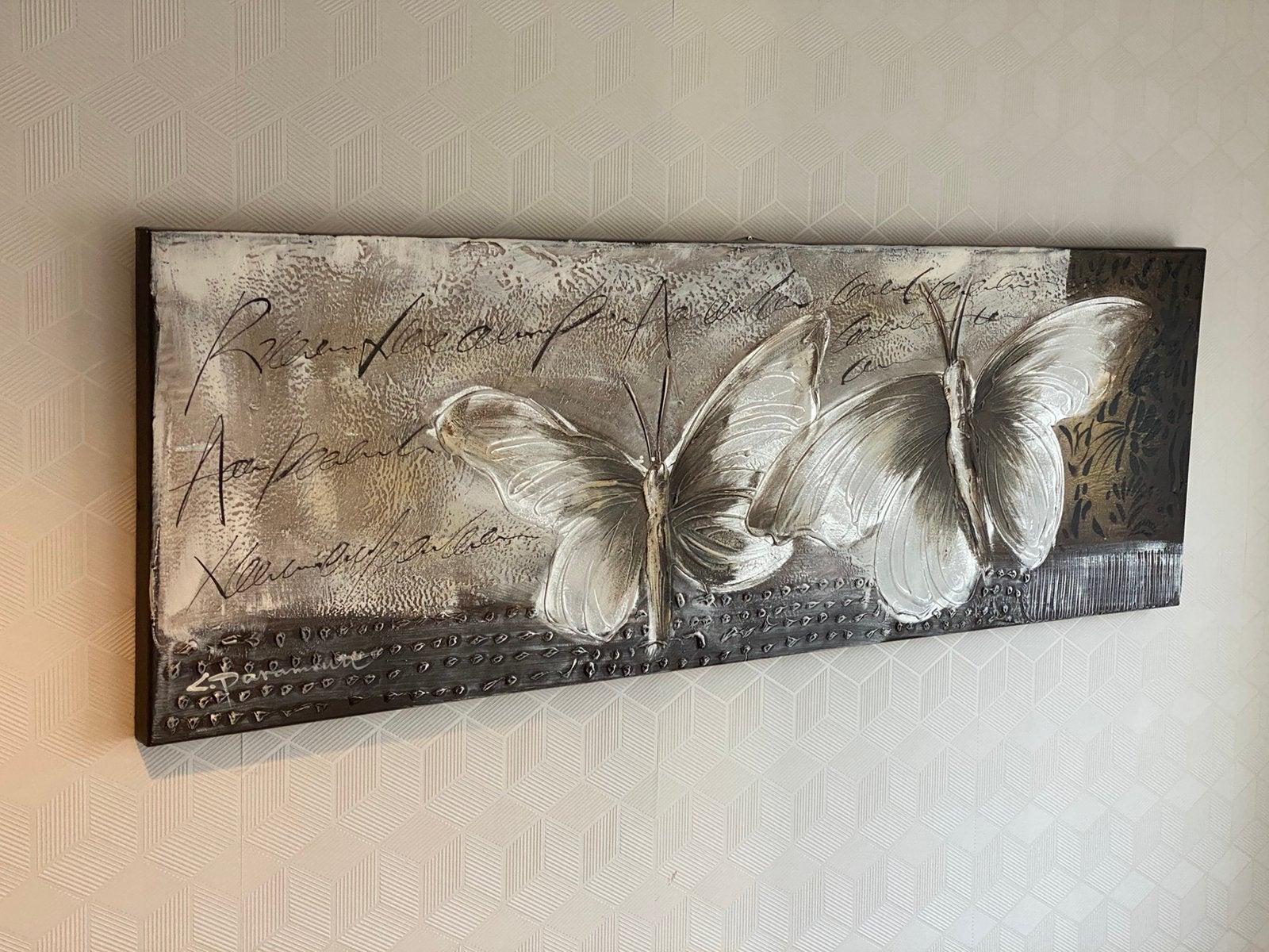 Te koop schilderij 150 bij 50cm, Ophalen