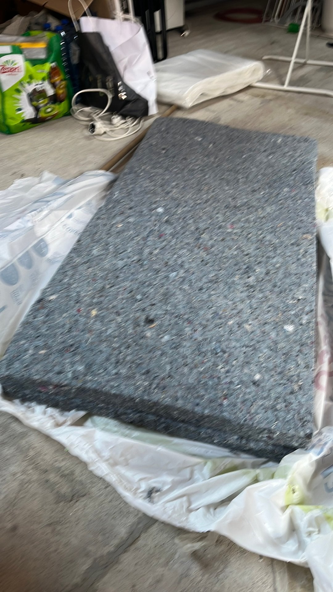 2 platen katoen isolatie 45mm metisse, Overige materialen, 4 tot 8 cm, Ophalen of Verzenden, Zo goed als nieuw