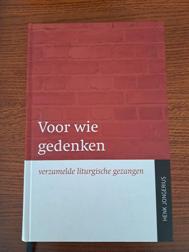 Voor wie gedenken – Liturgische gezangen (Jongerius, 2016), Ophalen of Verzenden, Gelezen