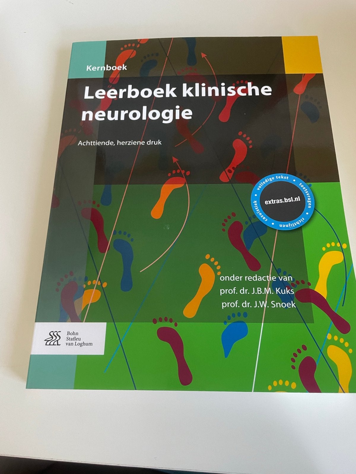 Leerboek klinische neurologie - 18e herziene druk, Ophalen of Verzenden, Beta, Zo goed als nieuw, HBO