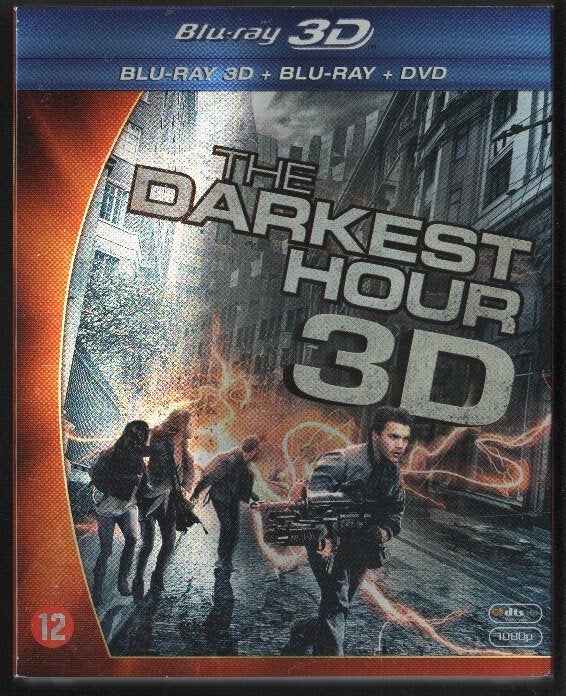 The Darkest Hour 3D+2D+DVD, SLIPCOVER. Blu-ray., Nederlands, Film, Science Fiction en Fantasy, Boxset