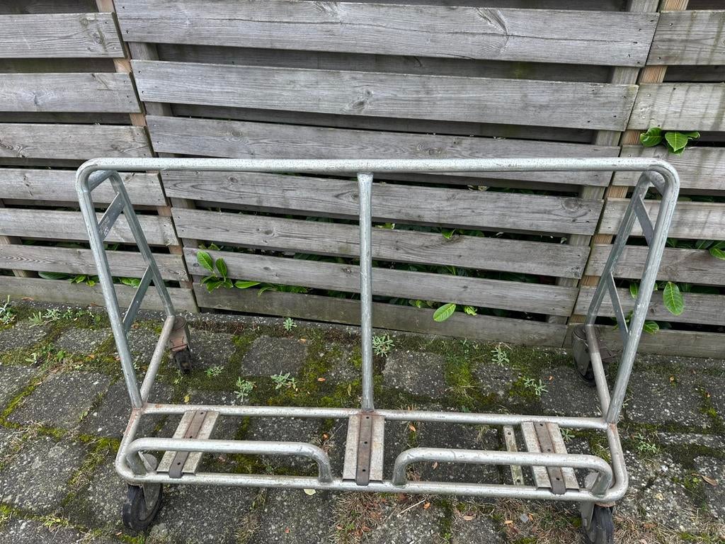 Transportkar/platenkar/transportwagen/platenwagen Wanzi, 100 liter of meer, Ophalen, Zo goed als nieuw, Transportkar