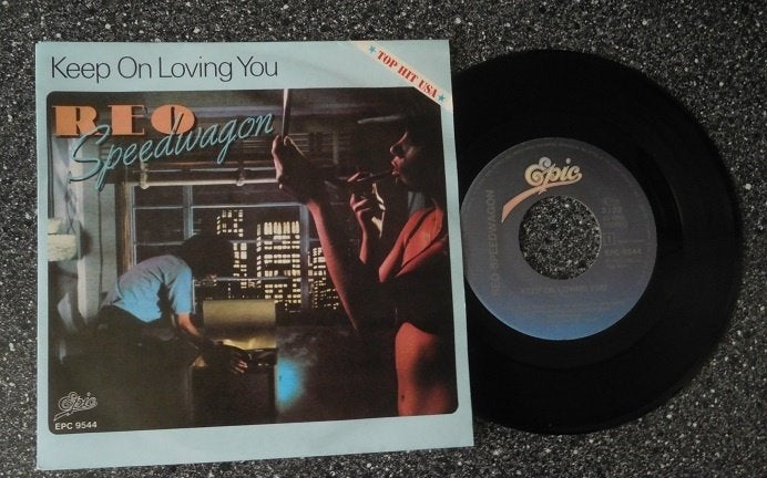 Reo Speedwagon - keep on loving you (vanaf € 2,00), Ophalen of Verzenden, Zo goed als nieuw, 7 inch, Pop